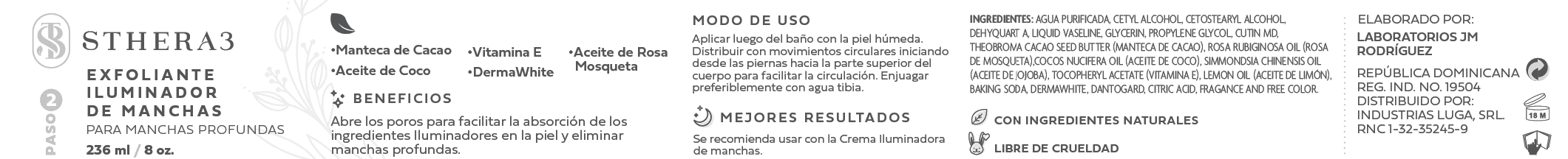 Exfoliante Iluminador de Manchas